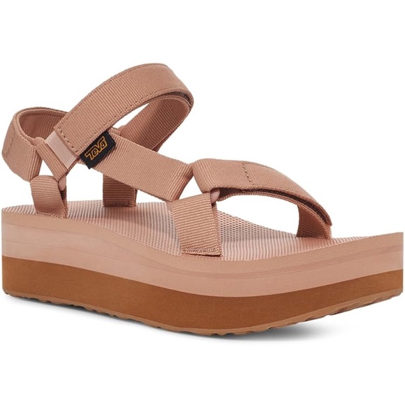 Teva Shoes - Teva Platform Sandal size 8 - Blush / cream